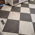 checkerboard flooring