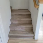 stairs with vinyl