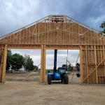 residential construction interior shot