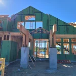 residential construction framing front